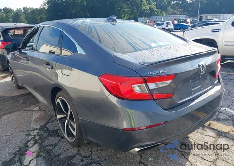 2019 Honda Accord Sport from USA, damaged, VIN 1HGCV1F34KA109341